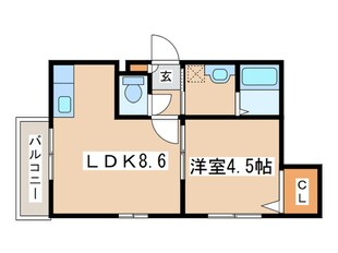 アール南郷１６の物件間取画像